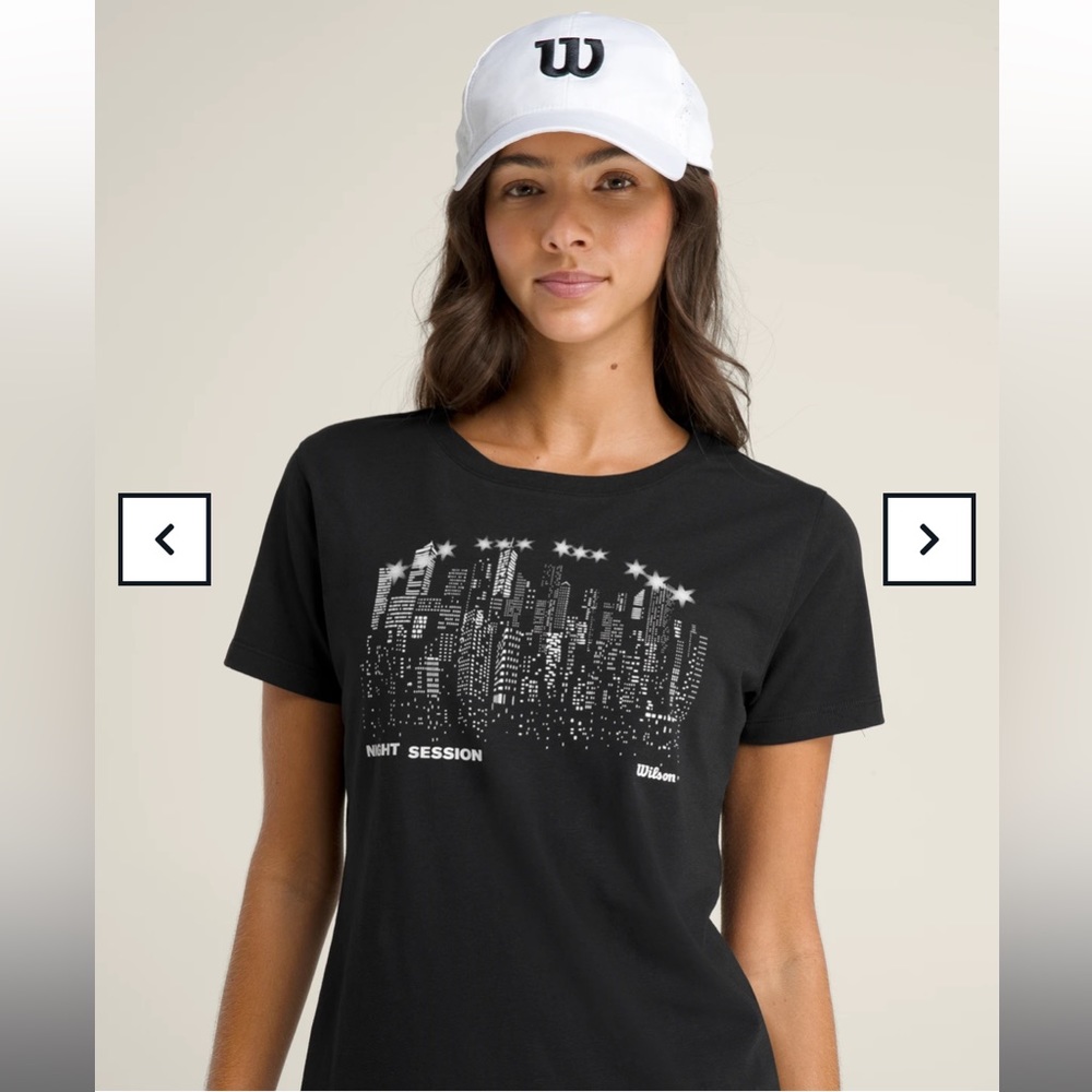 Wilson Womens Night Skyline Tech Tshirt (Brand New)
